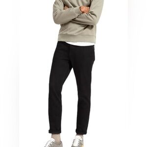 GUC men’s Everlane Uniform Black Relaxed Straight Fit Classic Jeans Size 32x32